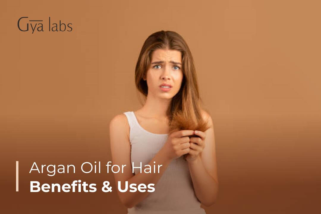 Argan Oil for Hair: Benefits and Uses for Hair Loss & Frizzy Hair | GyaLabs