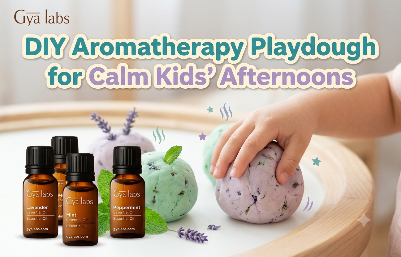 Aromatherapy Playdough for Calm Kids