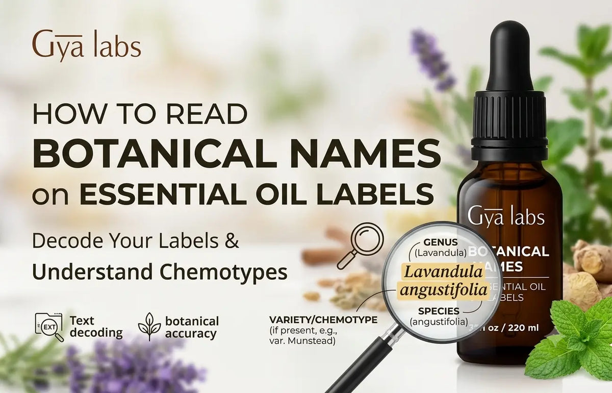 Botanical Names on Essential Oil