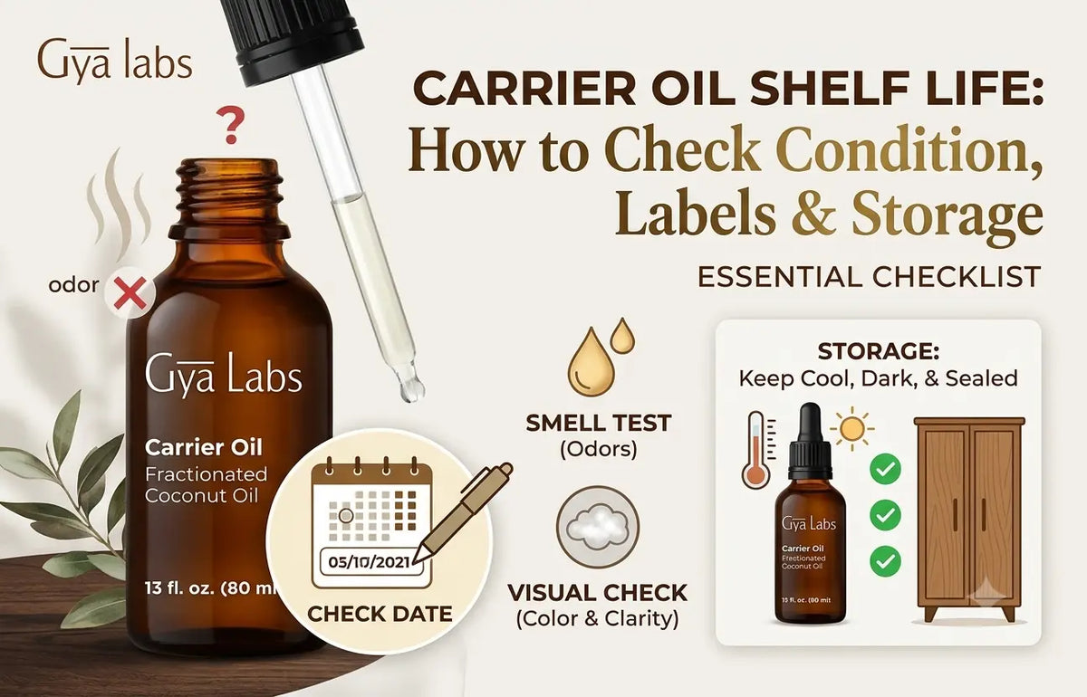 Carrier Oil Shelf Life