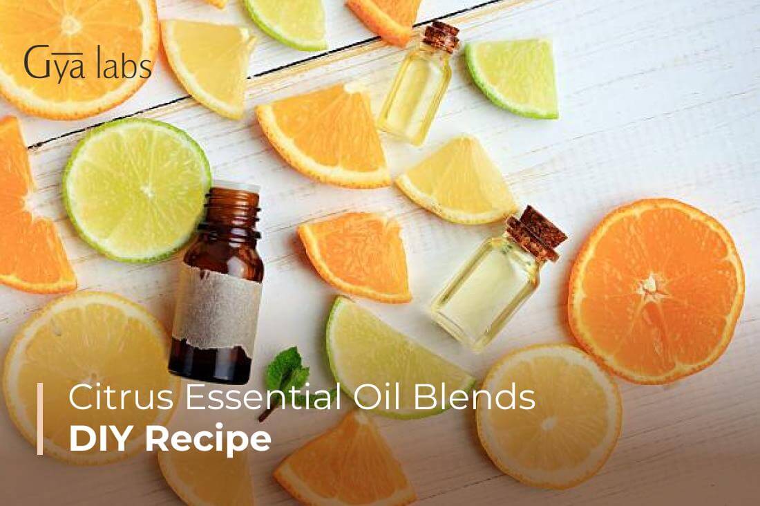 Citrus Essential Oil Blends: Essential Oil Recipes with Sweet Orange, Lemon, and Grapefruit | GyaLabs