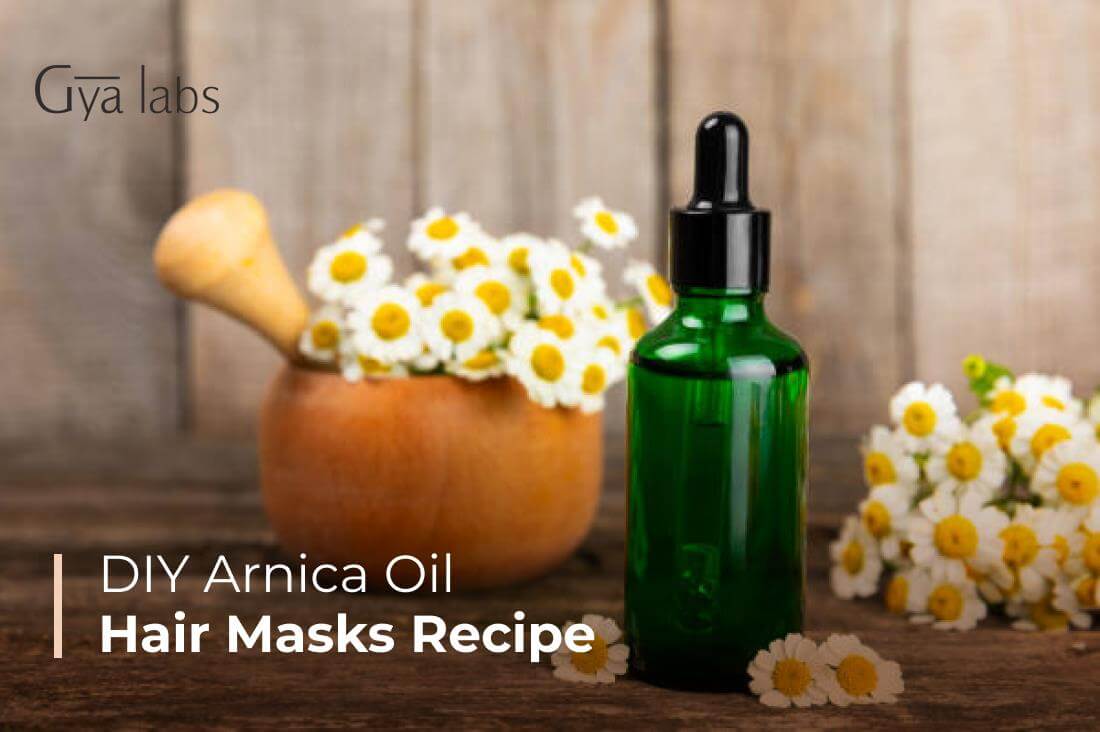DIY Arnica Oil Hair Masks for Stronger, Shinier Hair – Arnica Oil for Hair | GyaLabs