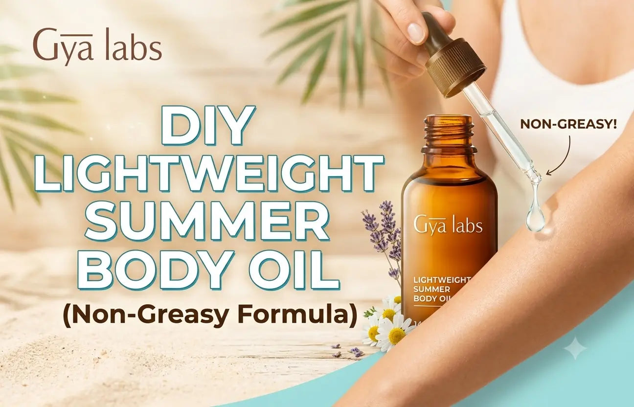 DIY Lightweight Summer Body Oil