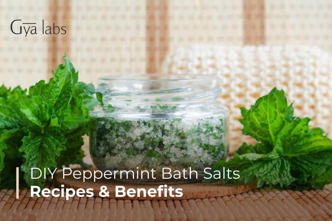 DIY Peppermint Bath Salts, Recipes and Benefits