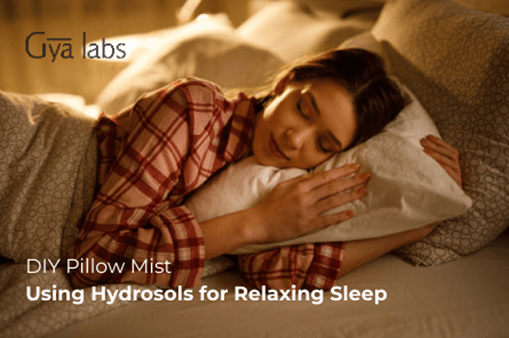 DIY Pillow Mist Using Hydrosols for Relaxing Sleep