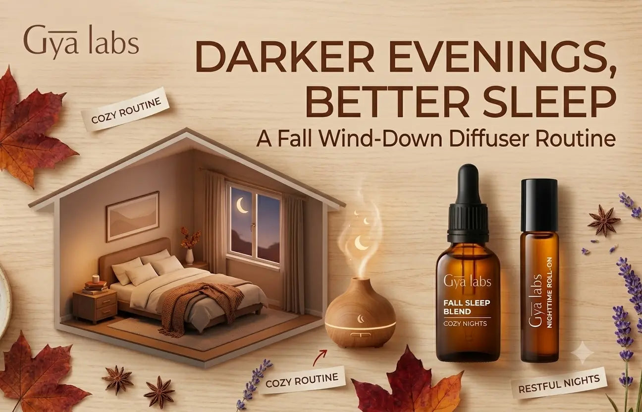 Darker Evenings, Better Sleep: A Fall Wind-Down Diffuser Routine