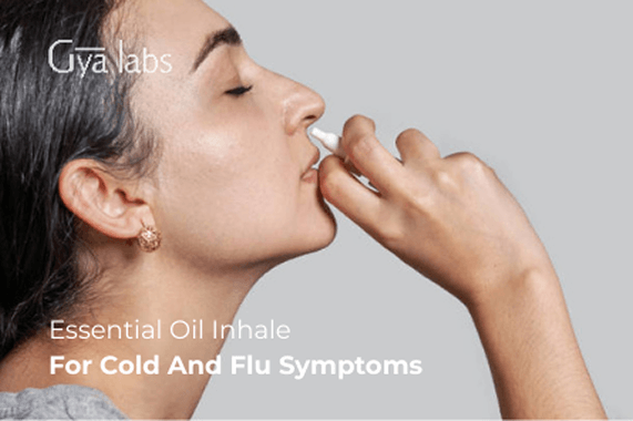 DIY Nasal Inhaler With Essential Oils | Essential Oil Inhaler For Cold And Flu Symptoms