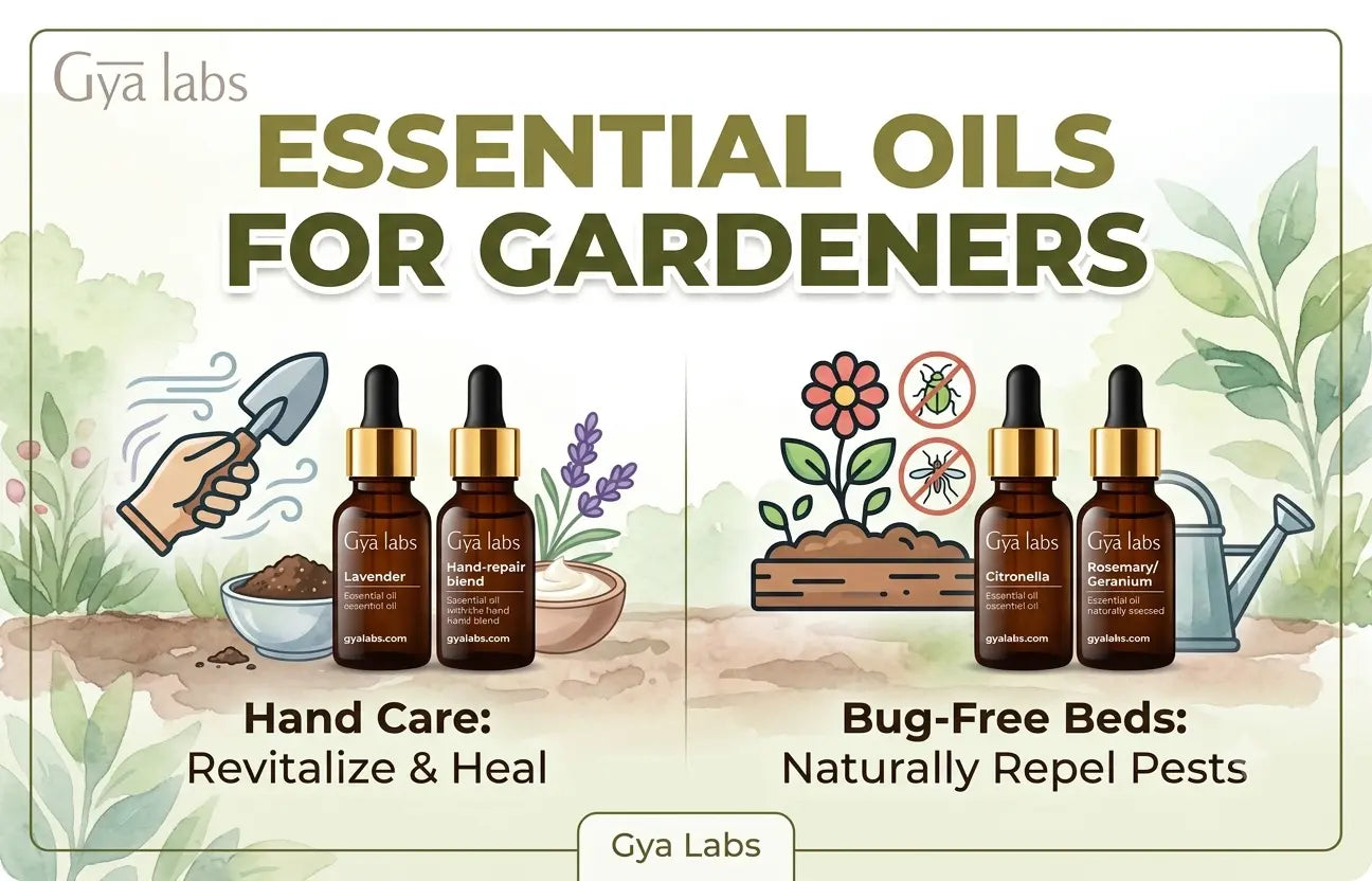 Essential Oils for Gardeners