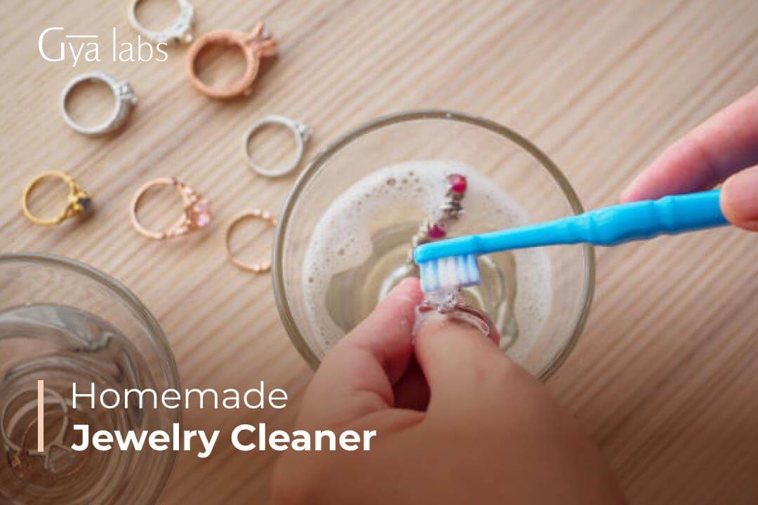 Learn How To Make Homemade Jewelry Cleaner | DIY Jewelry Cleaner Recipe | GyaLabs