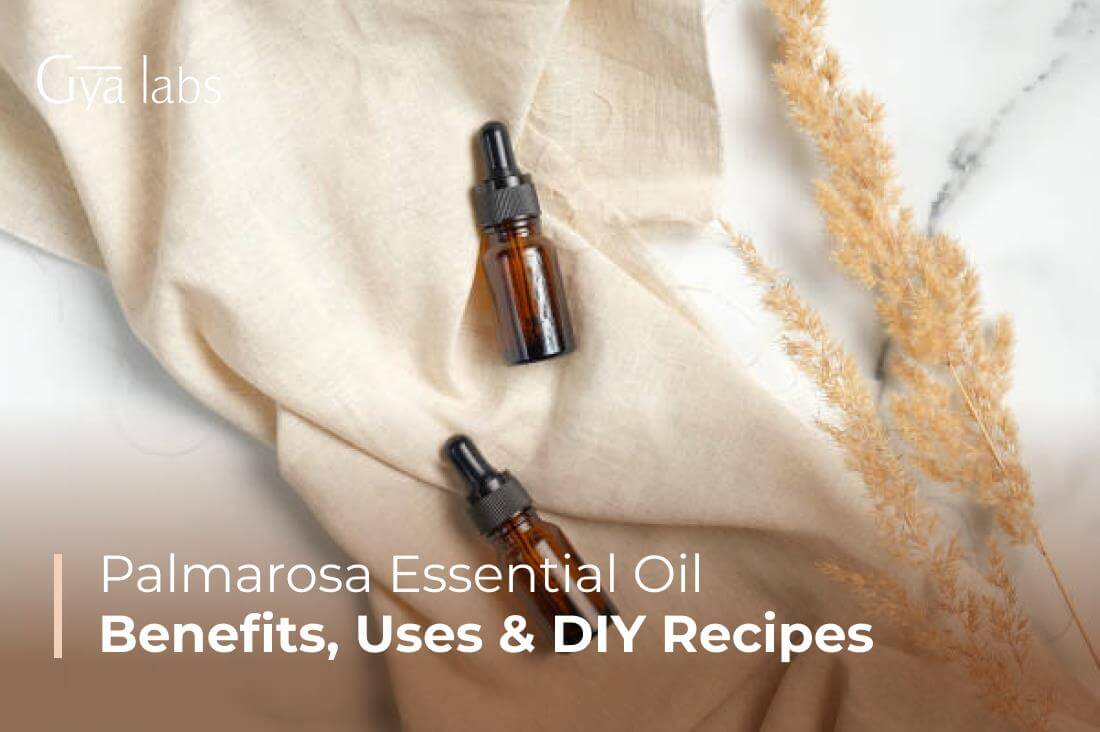 Palmarosa Essential Oil Benefits, Uses, And DIY Recipes And Blends | GyaLabs
