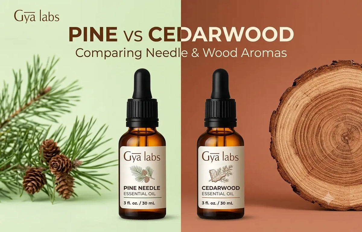 Pine vs Cedarwood Essential Oil