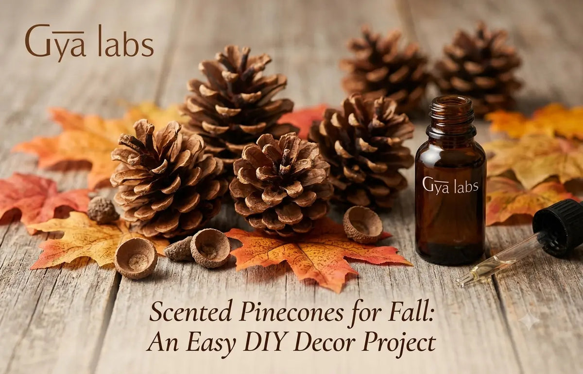 Scented Pinecones for Fall