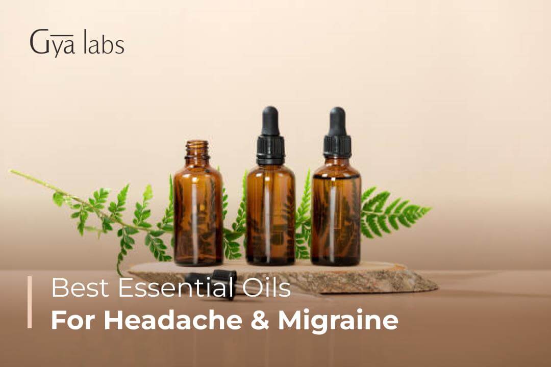 Best Essential Oil Blends for Headaches | Effective Essential Oils for Headaches and Migraine | GyaLabs