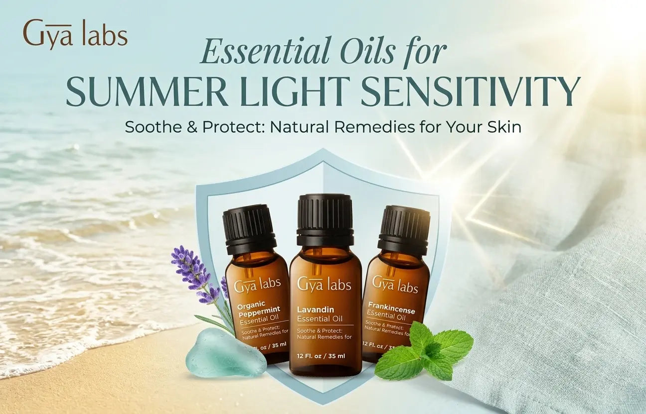 essential oils for summer light sensitivity