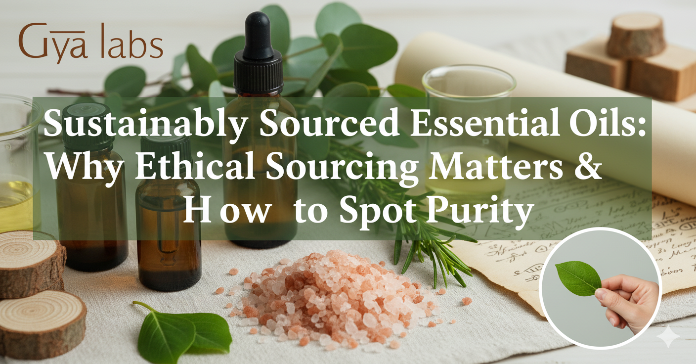 sustainably sourced essential oils