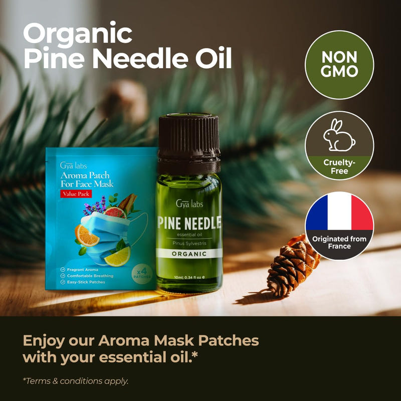 Organic Pine Needle Essential Oil 0.34 Fl Oz