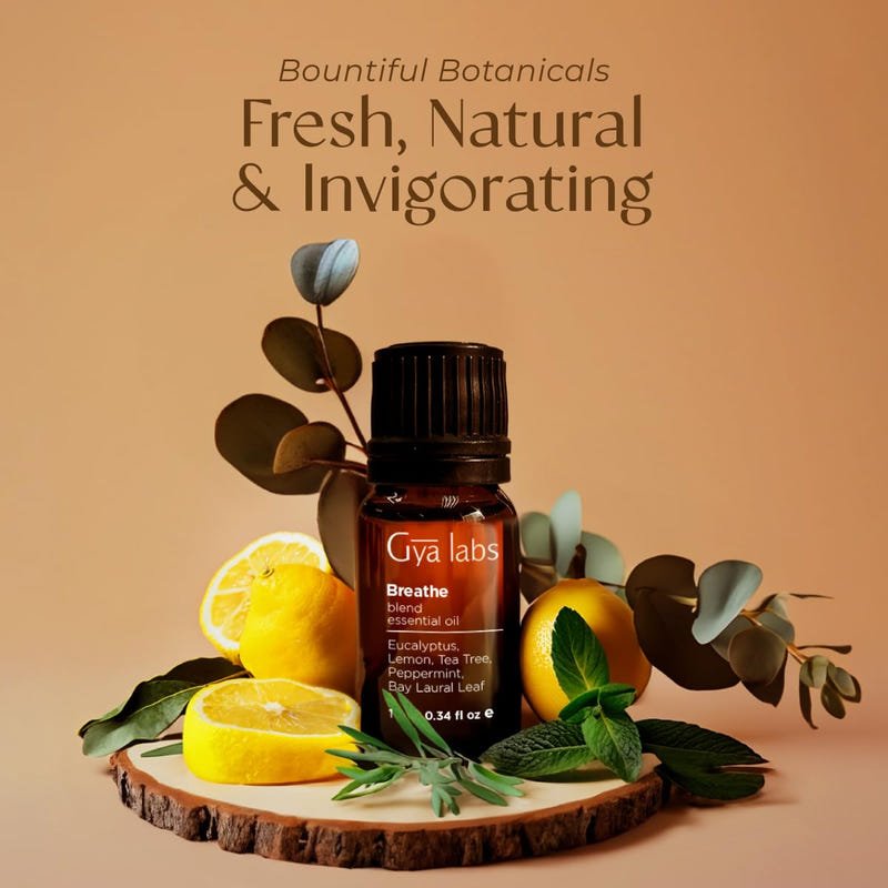 Breathe Essential Oil Blends 0.34 Fl Oz