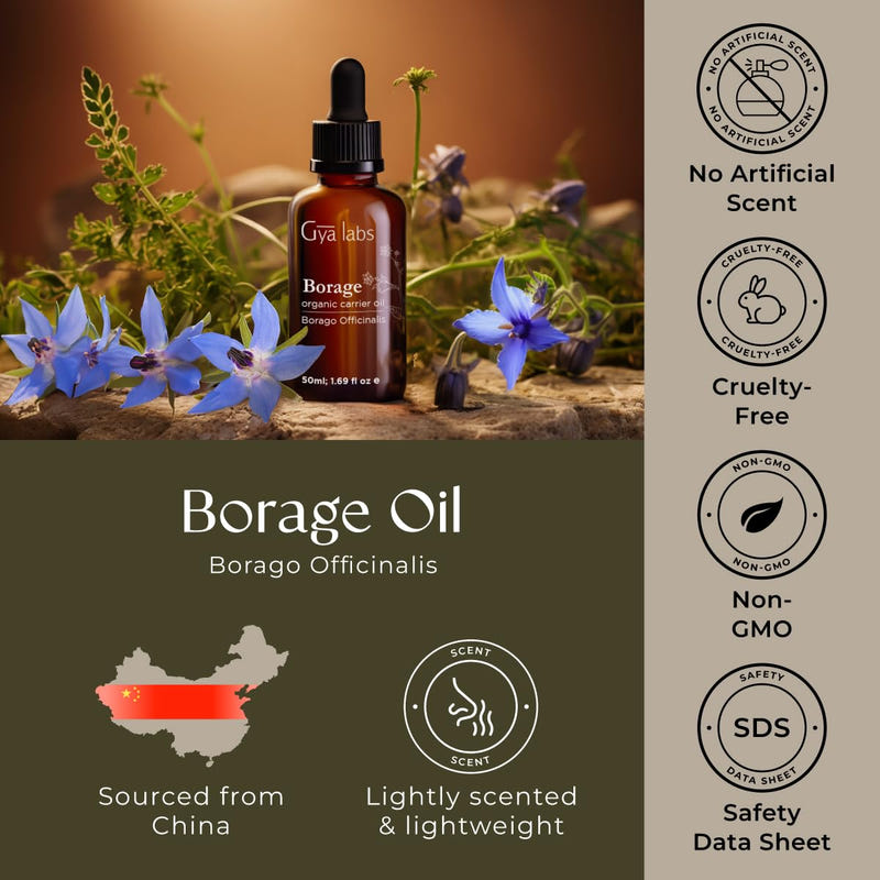 Borage Carrier Oil 1.7 Fl Oz