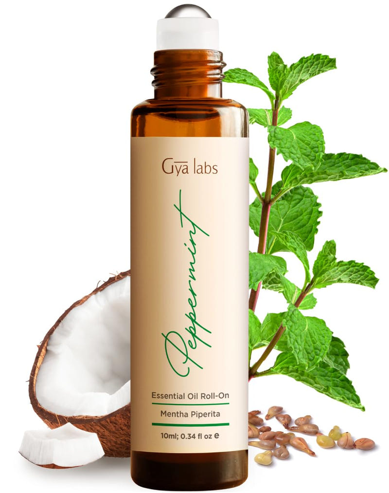 Peppermint Essential Oil Roll On 0.34 Fl Oz