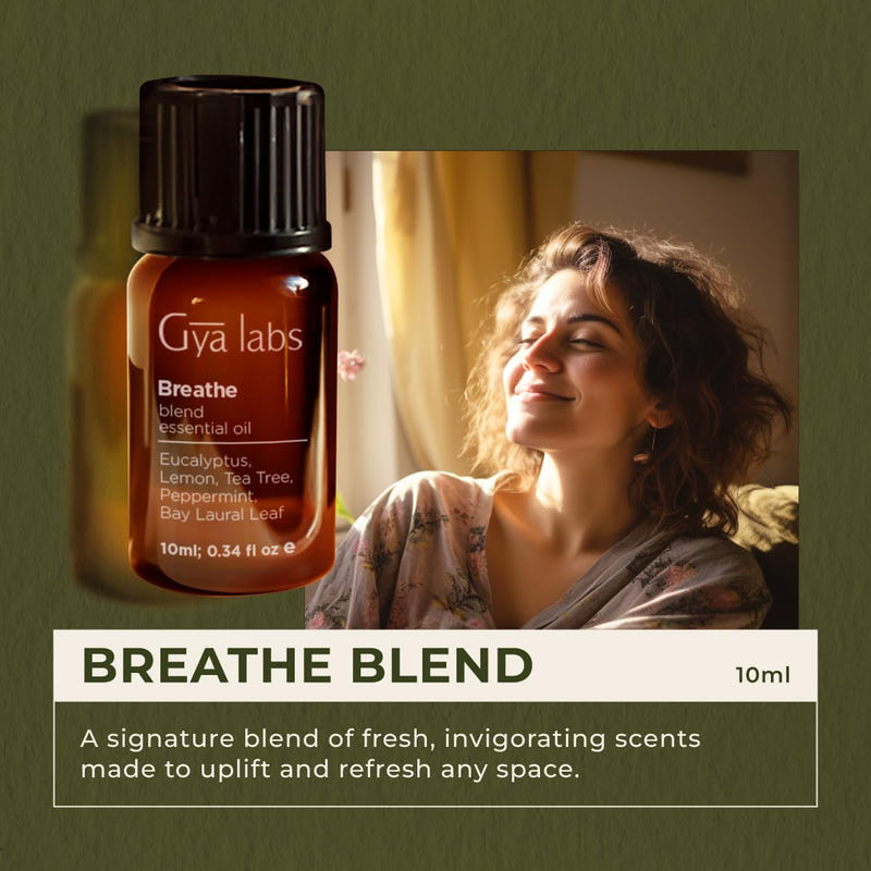Breathe Essential Oil Blends 0.34 Fl Oz