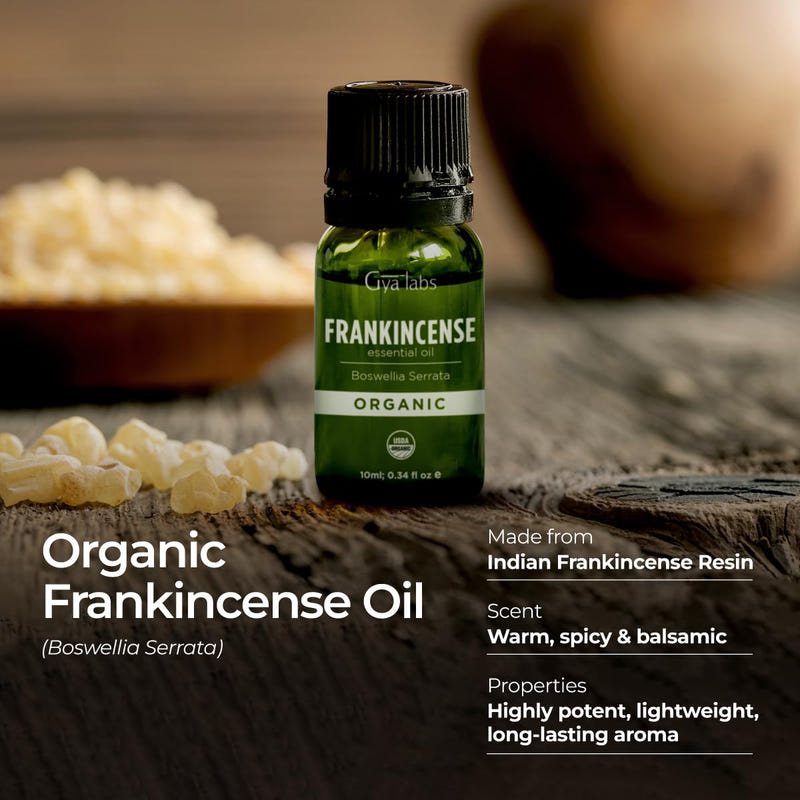 Organic Frankincense Essential Oil 0.34 Fl Oz