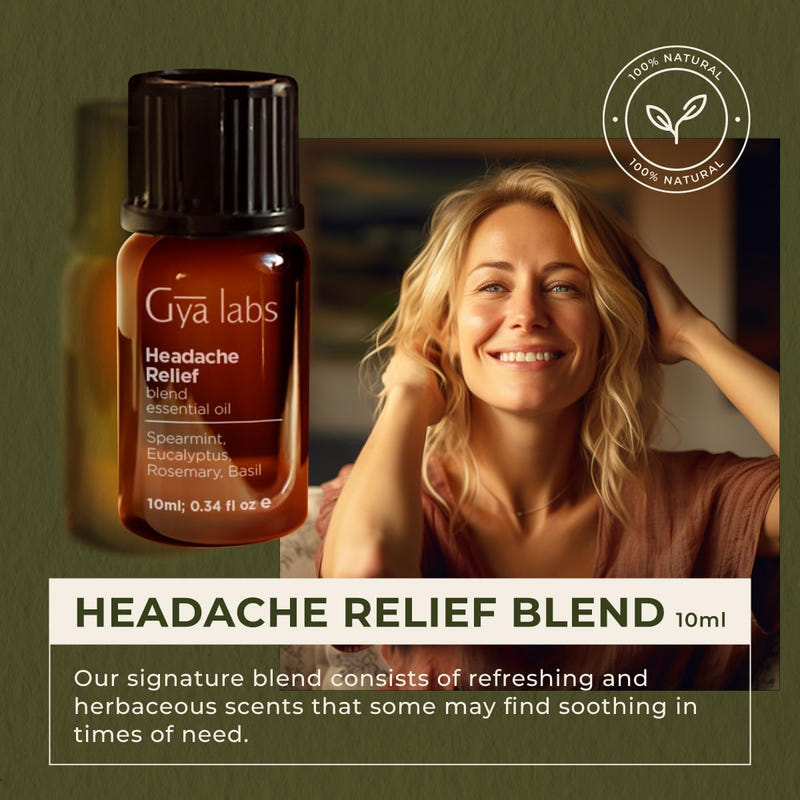 Headache Essential Oil Blend 0.34 Fl Oz
