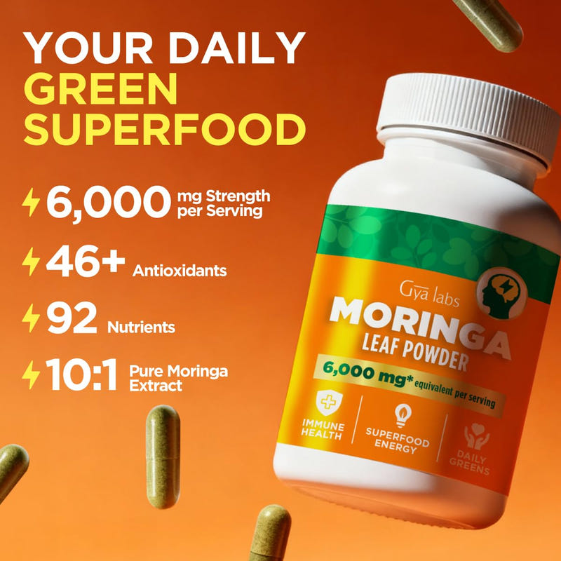 Moringa Capsules - 300 Capsules