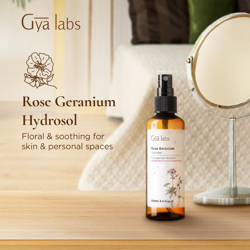 Rose Geranium Hydrosol 3.4 Fl Oz