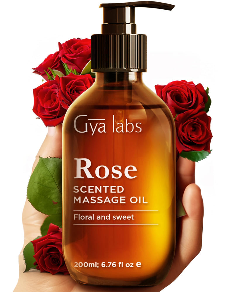 Rose Massage Oil 6.76 Fl Oz