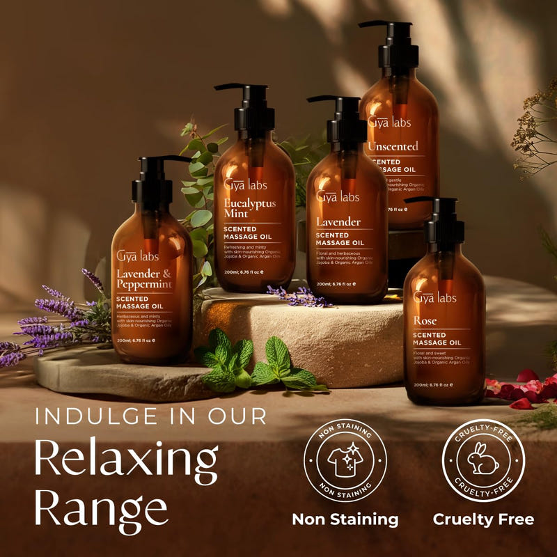 Rose Massage Oil 6.76 Fl Oz