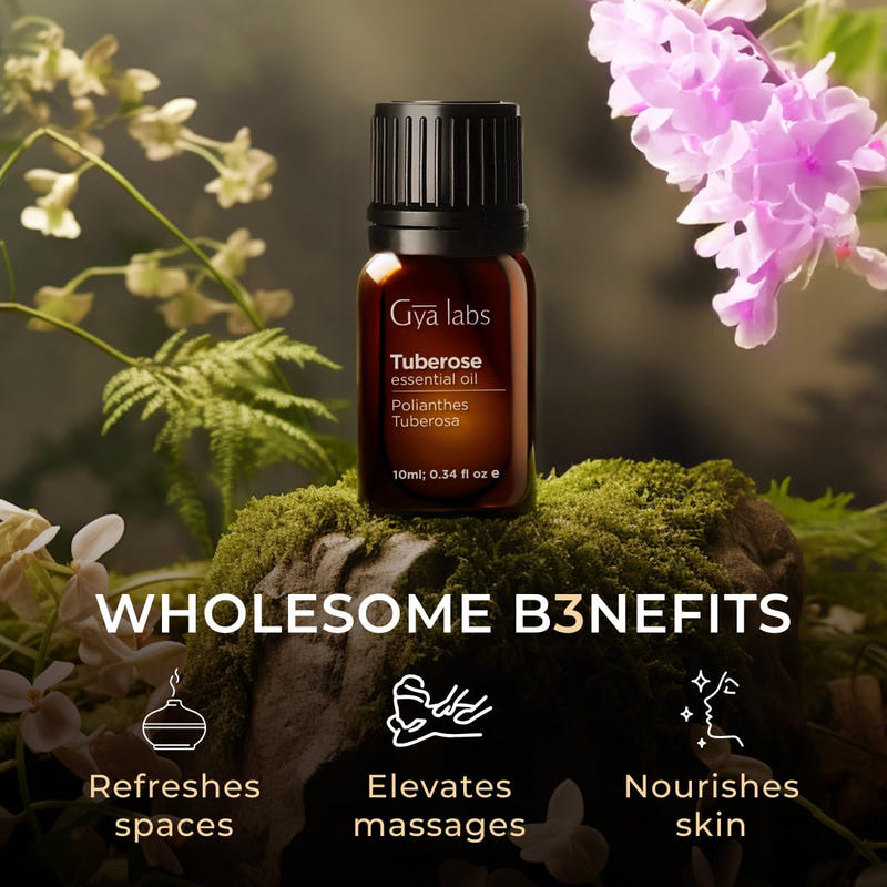 Tuberose Essential Oil 0.34 Fl Oz