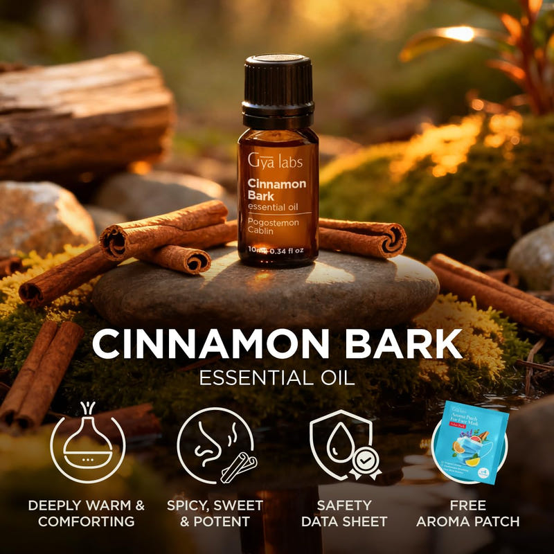 Cinnamon Bark Essential Oil 0.34 Fl Oz