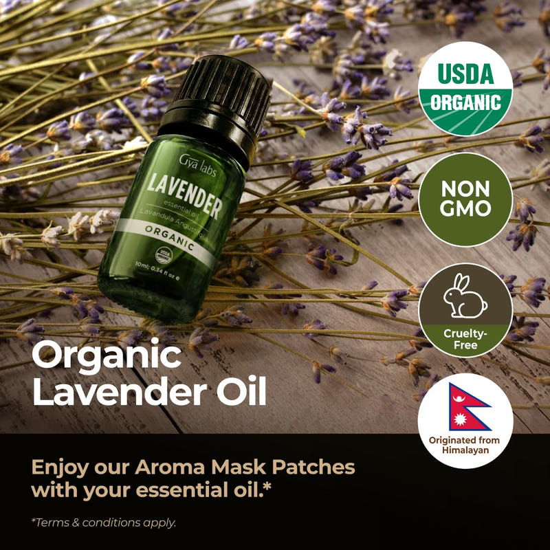 Organic Lavender Essential Oil 0.34 Fl Oz