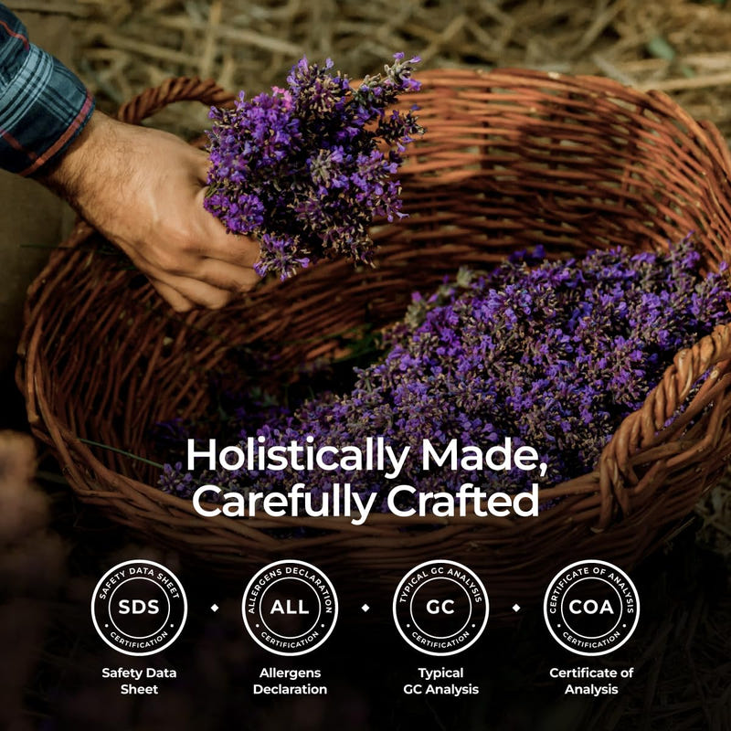 Organic Lavender Essential Oil 0.34 Fl Oz