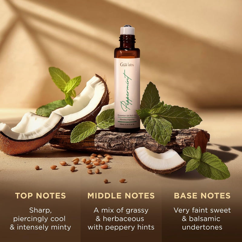 Peppermint Essential Oil Roll On 0.34 Fl Oz