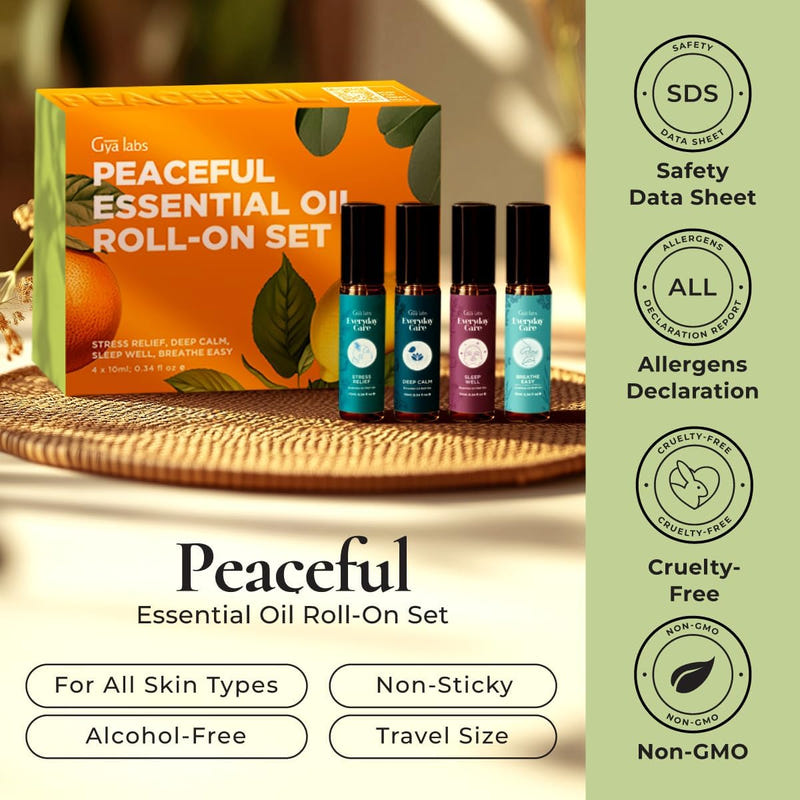 Peaceful Roll on Essential Oils Set