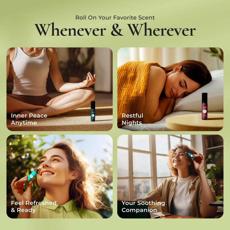 Peaceful Roll on Essential Oils Set