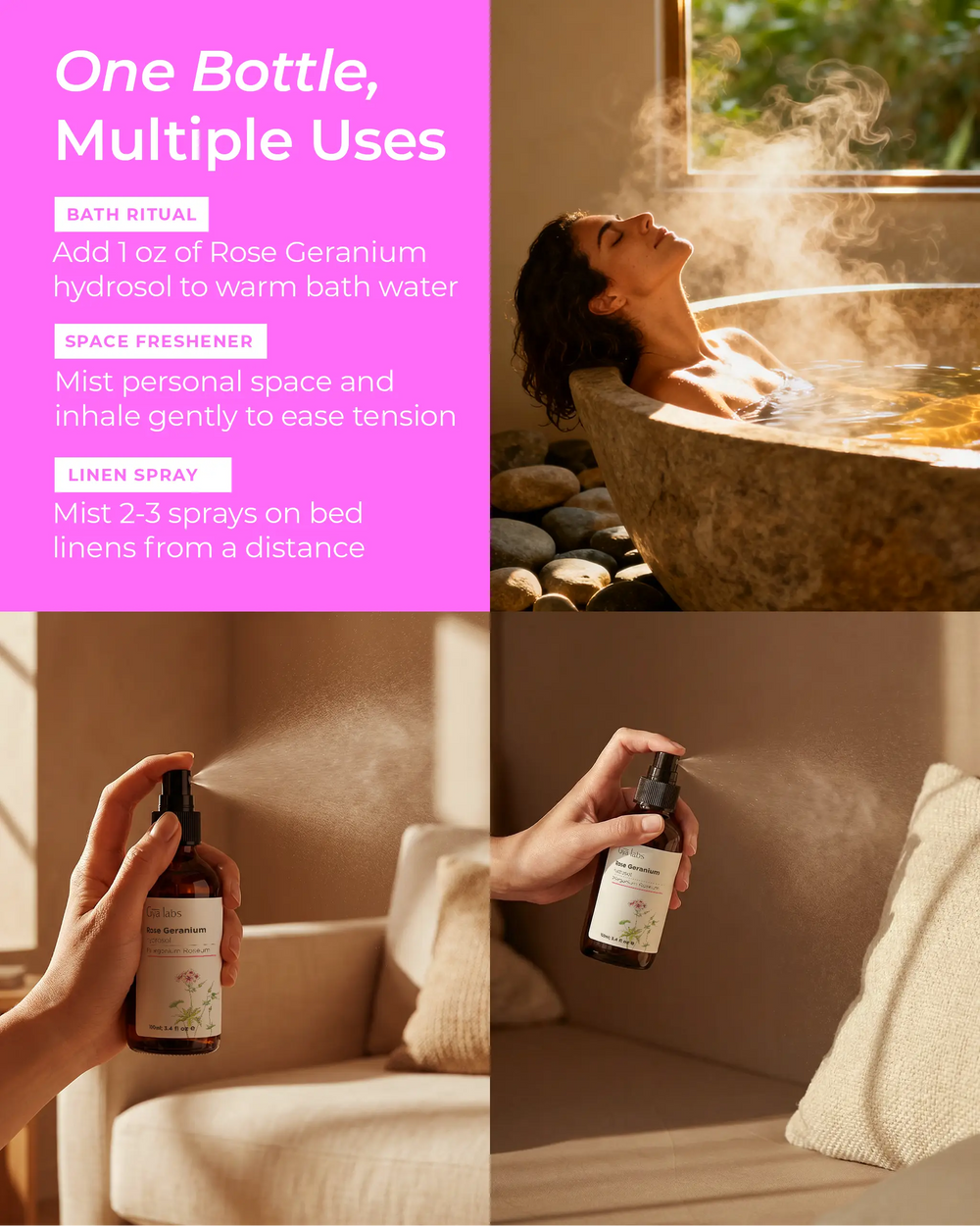 Rose Geranium Hydrosol