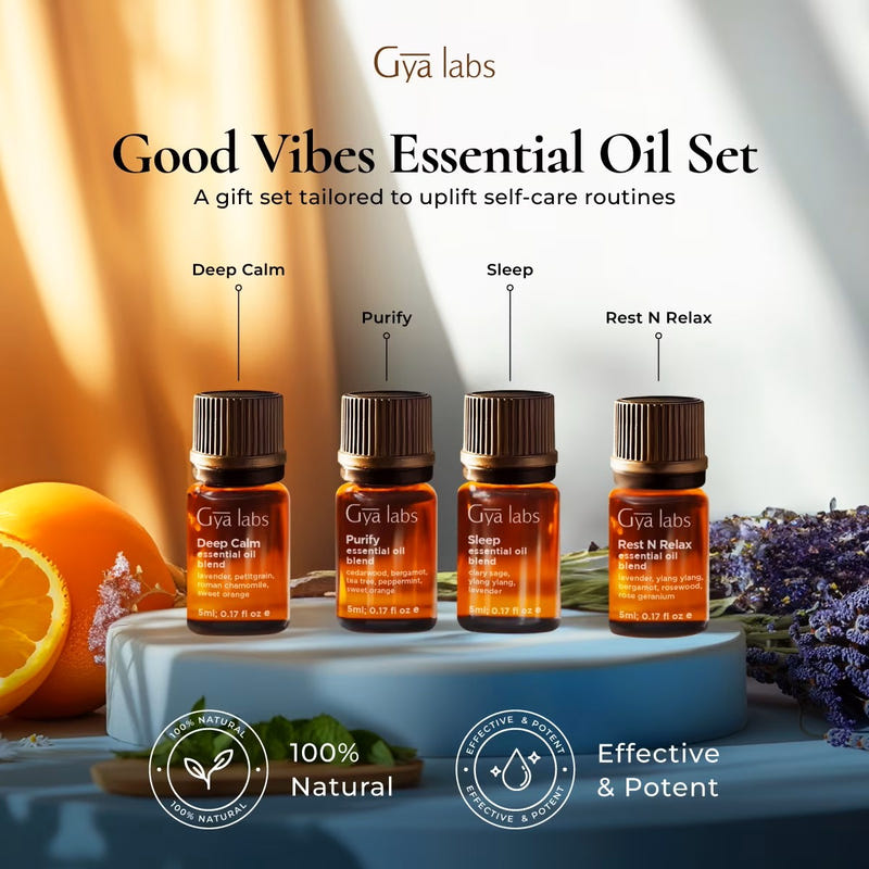 Good Vibes Essential Oil Set 8 x 0.17 fl oz