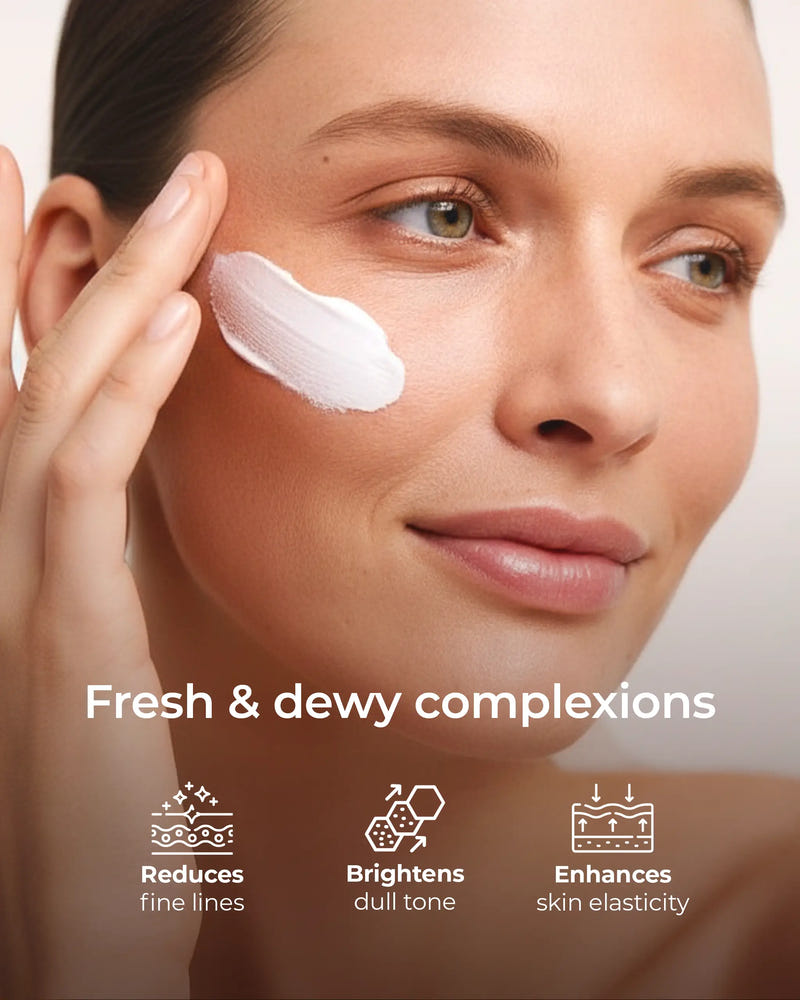 fresh and dewy complexions