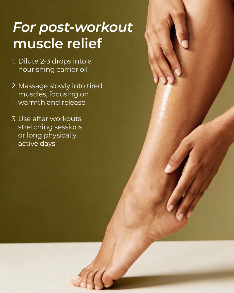 post workout muscle relief