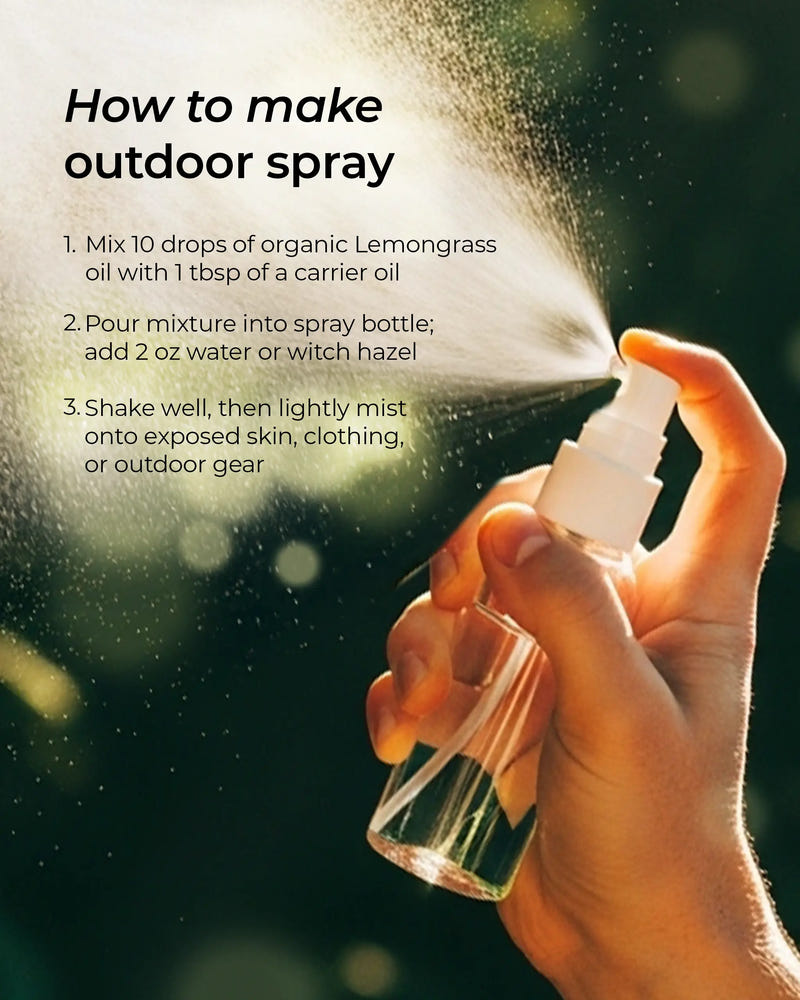 Organic Lemongrass Oil