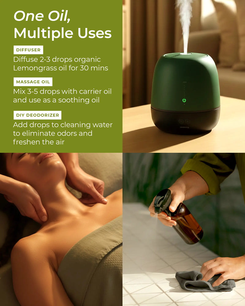 Organic Lemongrass Oil