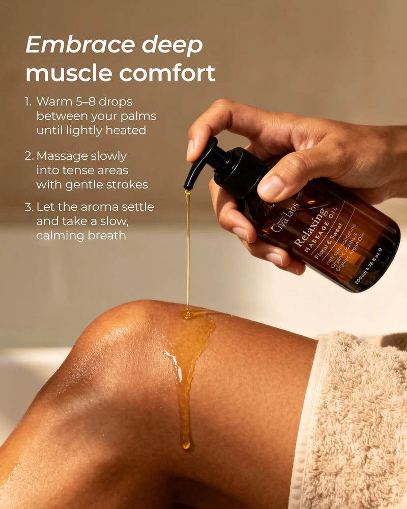 Relaxing Massage Oil