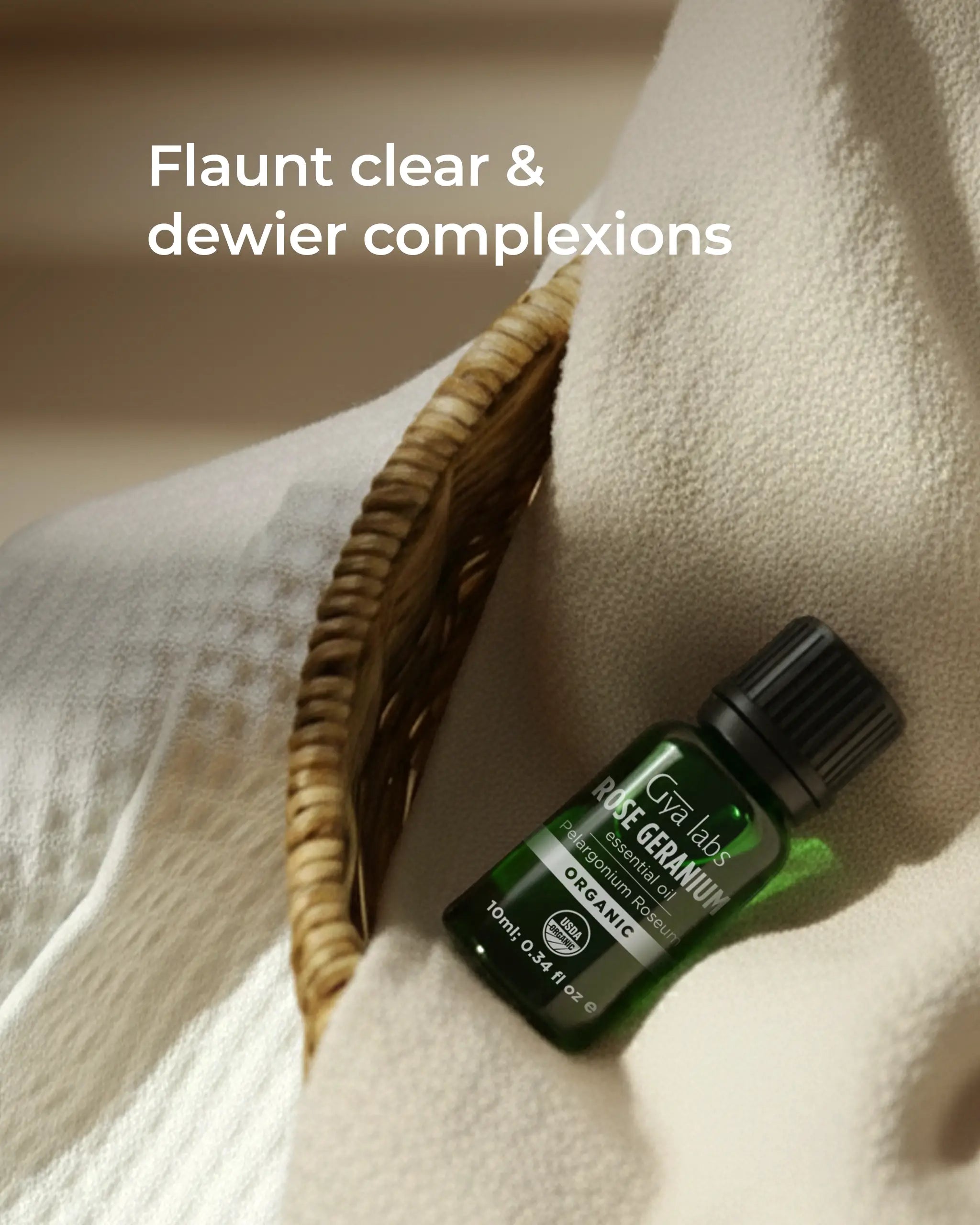 Organic Rose Geranium Oil