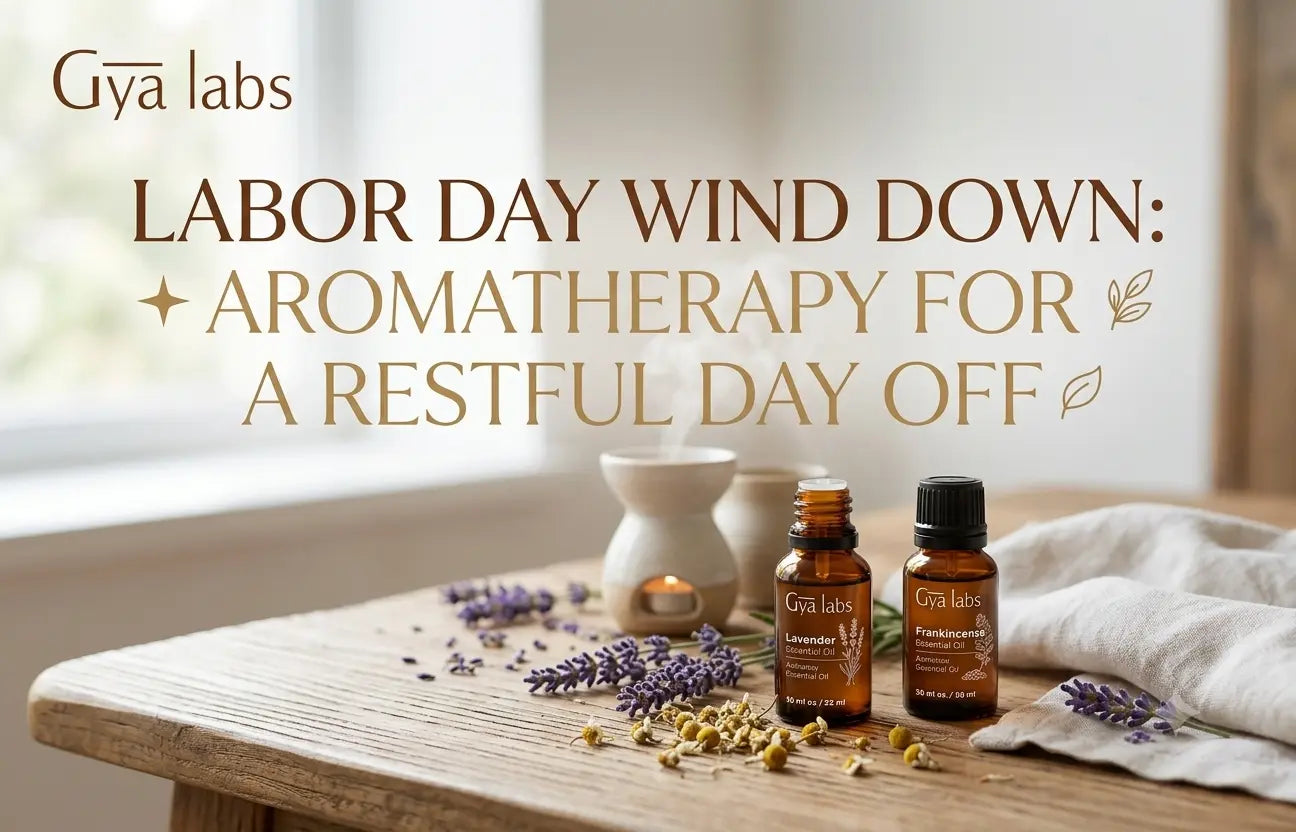 Aromatherapy for a Restful Day Off