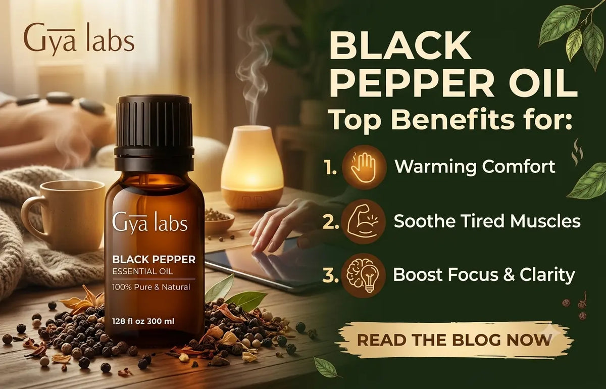 Black Pepper Oil Benefits for Warmth