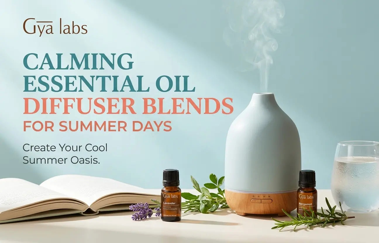 Calming Essential Oil Diffuser Blends for Summer Days