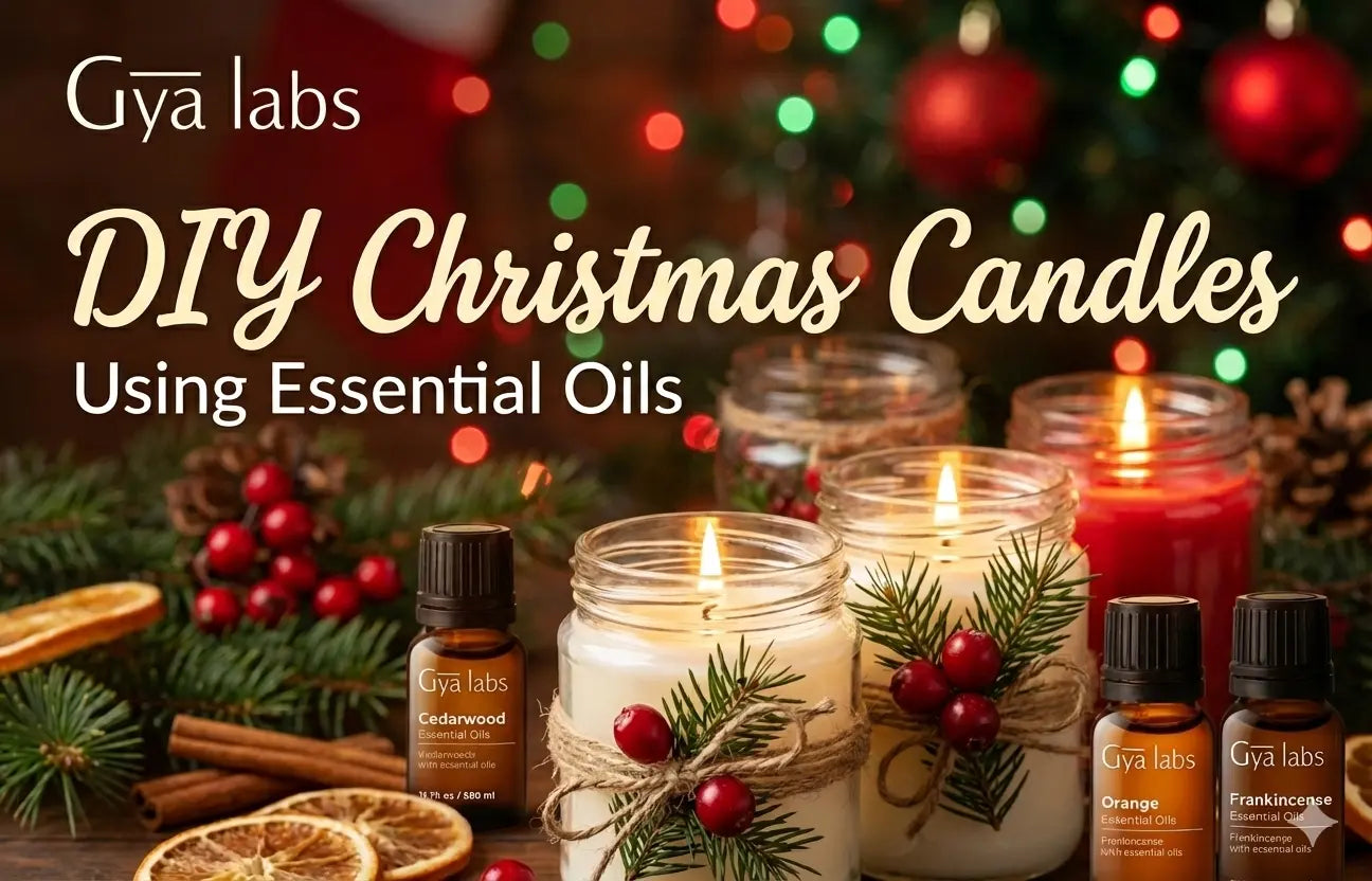 diy christmas candles