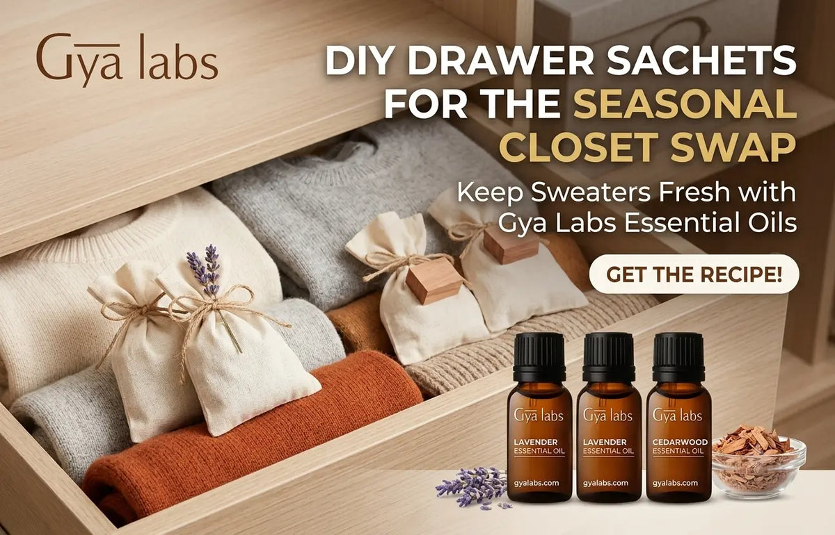DIY Drawer Sachets for the Seasonal Closet Swap 